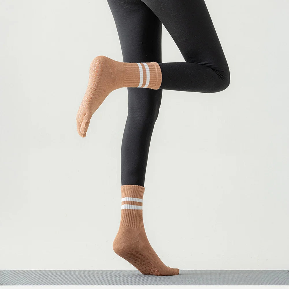 Toe Grip Pilates, Yoga, and Gym Socks for Women