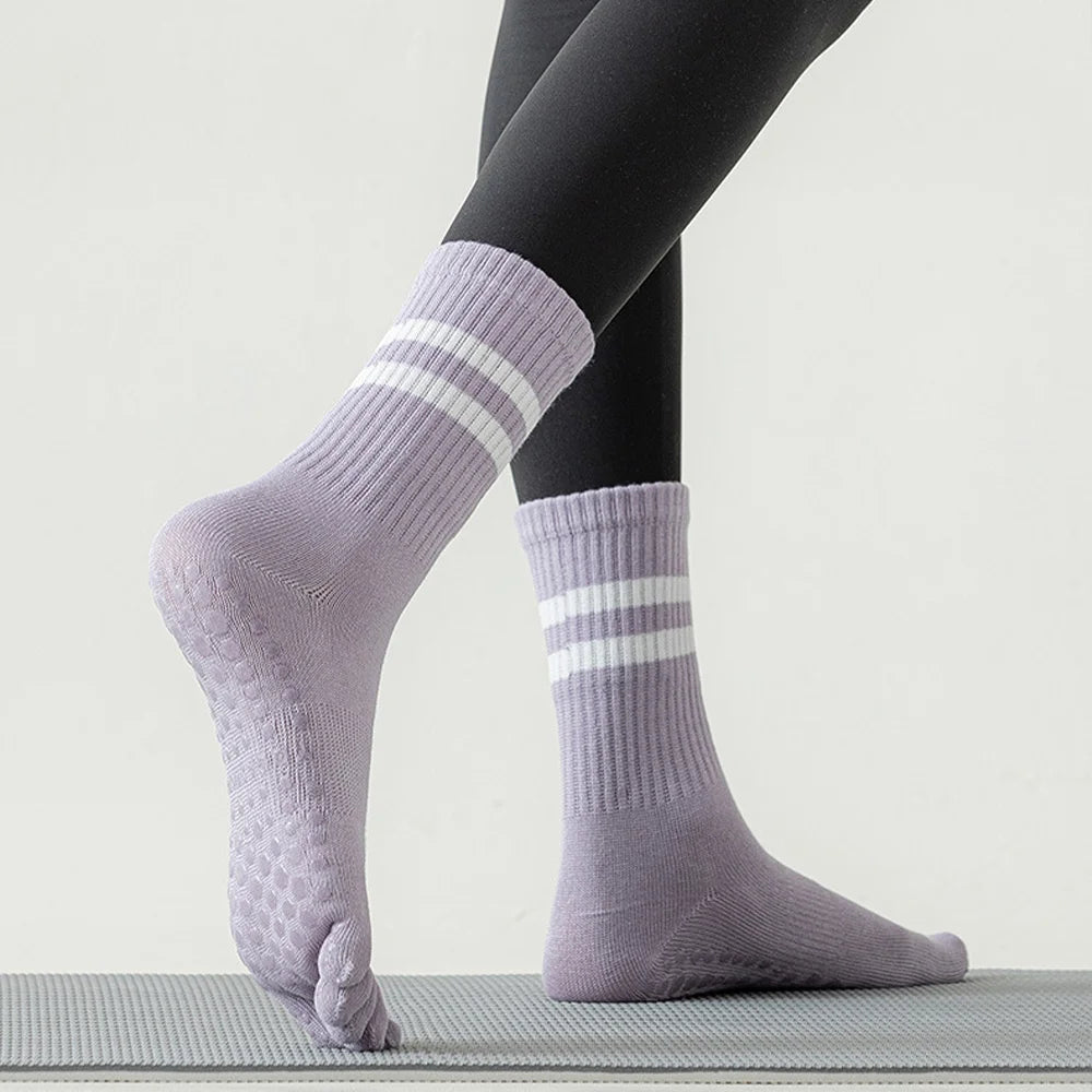 Toe Grip Pilates, Yoga, and Gym Socks for Women