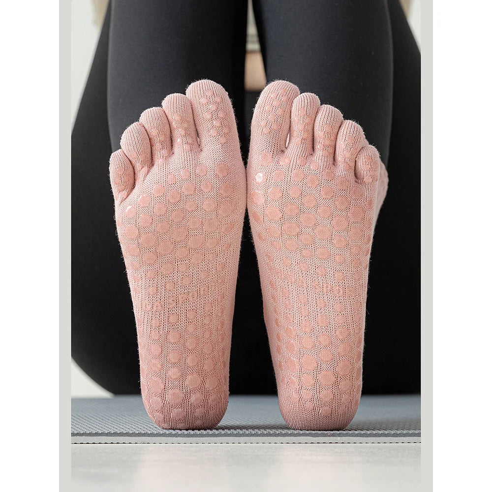 Toe Grip Pilates, Yoga, and Gym Socks for Women